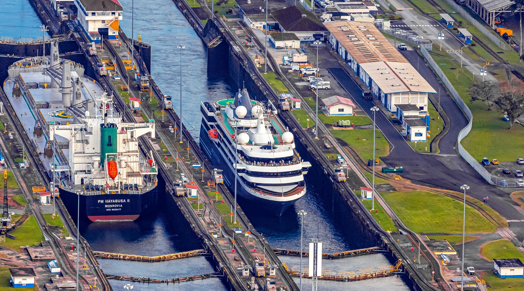 Port services and vessel attendance in Panama